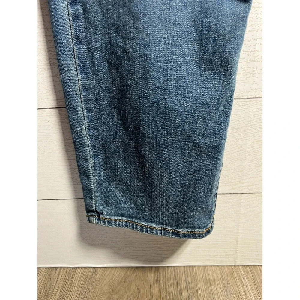 Lucky Brand Mens Denim Jeans Size 42x32 Medium Wash Stretch Straight Leg 7M12408